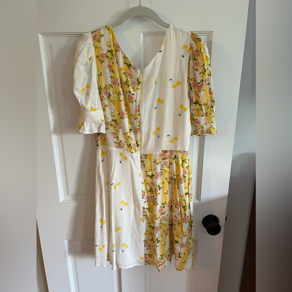 For Love and Lemons Savannah Wrap Mini Dress - Picture 8 of 9